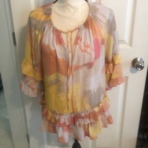 Zack and Rachel size large ladies top